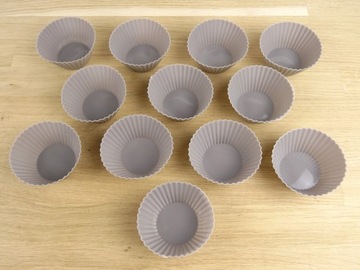 СИЛИКОНОВЫЕ ФОРМЫ ДЛЯ МАФИНОВ, МАФФИНОВ, 12 ШТ.