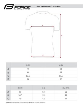 FORCE koszulka termoaktywna SWELTER XS-S