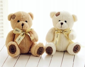 Супер плюшевый плюшевый мишка высотой 18 см.