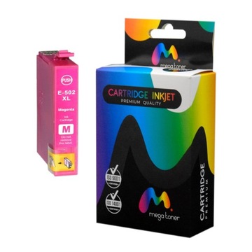 Tusz do EPSON 502 XL XP-5100 XP5105 XP5115 magenta