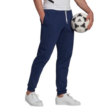 Spodnie Męskie Adidas Dresowe Granatowe Bawełna Entrada 22 Sweat Pants L