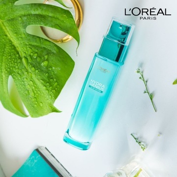 Крем-гель для лица Loreal Hydra Genius для сухой и чувствительной кожи.
