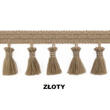Декоративная бахрома для штор/перекладины - 4 см.