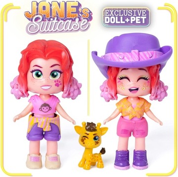 Фигурка Джейн в чемодане KookyLoos + домашнее животное