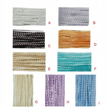 Нитка дверных бусин для комнаты.