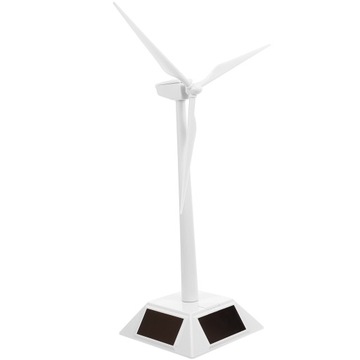 Pulpitowy model turbiny wiatrowej Mini zabawka z młynem słonecznym
