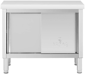 STÓŁ Z SZAFKĄ BLAT ROBOCZY 100x50 cm UDŹWIG 285 kg