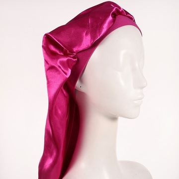 ШЕЛКОВЫЙ ШАПОЧКА, АТЛАСНЫЙ ПОКРЫТИЕ ГОЛОВЫ