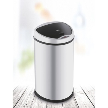Бесконтактная корзина для мусора из нержавеющей стали LT8045