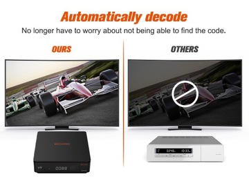 ECAMD V9 Prime DVB-S/S2/S2X Спутниковый ресивер BISS с автоматической прокруткой PowerVu