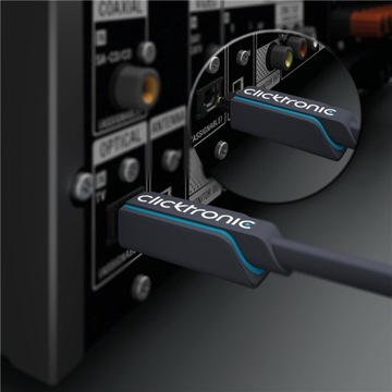 CLICKTRONIC Toslink AUDIO Оптический кабель 3 м FIBER
