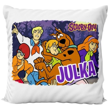 PODUSZKA SCOOBY DOO + IMIĘ PREZENT URODZINY PIES SCOOBY-DOO! KUDŁATY VELMA