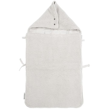 Meyco Baby Teddy podkładka pod nóżki - greige - 40x82cm