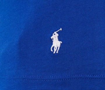 POLO Ralph LAUREN _ Niebieski T Shirt Logo _ XXL