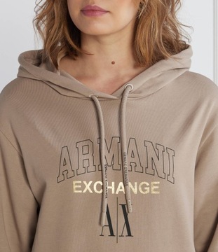 Armani Exchange sukienka na co dzień dresowa mini rozmiar XS