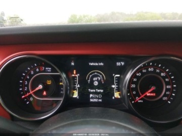 Jeep Wrangler IV 2021 Jeep Wrangler Unlimited Rubicon 2021 3.6 Benzyna 285KM, zdjęcie 9