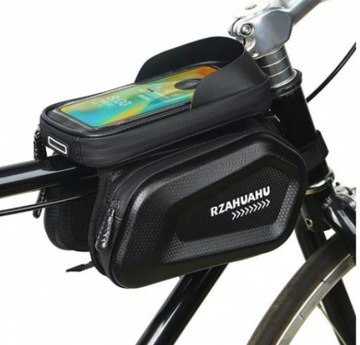 SAKWA ROWEROWA WODOODPORNA UCHWYT ETUI NA TELEFON TORBA NA RAMĘ SASZETKA