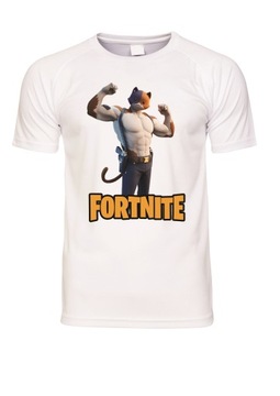 KOSZULKA T-shirt FORTNITE MIAUŚNIAK Agent r. M