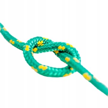 Универсальный плетеный полипропиленовый парусный канат GREEN 16 мм 10 м