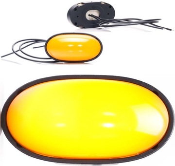 LAMPA OBRYSOWA LED BOCZNA PODSTAWKA LAWETA TIR WAŚ