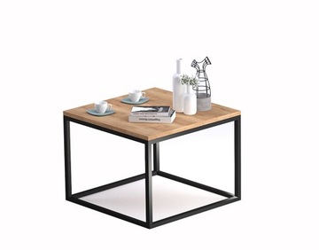 stolik ława stół kawow industrial loft Wotan 70x70