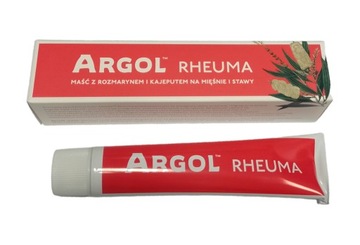 ARGOL RHEUMA MAŚĆ NA MIĘŚNIE I STAWY Z ROZMARYNEM I KAJEPUTEM HOT 40G