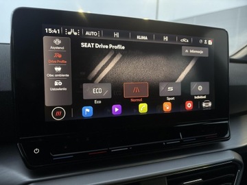 Seat Leon III Hatchback Facelifting 1.5 EcoTSI 130KM 2020 Seat Leon 1.5TSI 130KM FR (bezwypadkowy, salon Pol, zdjęcie 31