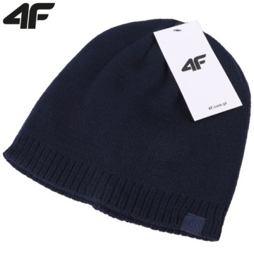 ШАПКА ЗИМНЯЯ МУЖСКАЯ 4F, ДВУХСЛОЙНАЯ, ОДИН РАЗМЕР