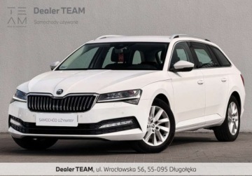Skoda Superb III Kombi Facelifting 1.5 TSI 150KM 2021 Skoda Superb Hak Matrix-LED Navi El. klapa Czujniki Salon PL FVAT23