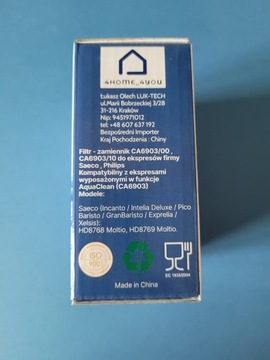 Фильтр для воды для кофемашины SAECO Philips AquaClean