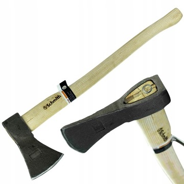 ТОПОР Schmith SSDU С ДЕРЕВЯННОЙ РУЧКОЙ 1000г