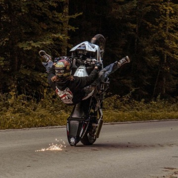 Задний стальной багажник Honda CBR 600F F4i FS (2001-2007) PC35 - трюковой