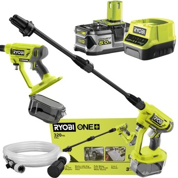 АККУМУЛЯТОРНАЯ МАШИНА ДАВЛЕНИЯ RYOBI RY18PW22A 5A