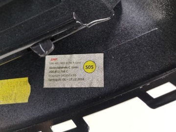 РЕШЕТКА БАМПЕРА PASSAT R 3G0853794C 3G0853793C