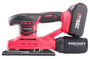 АККУМУЛЯТОРНАЯ ШЛИФОВАЛЬНАЯ МАШИНА 20 В + 2 АККУМУЛЯТОРА