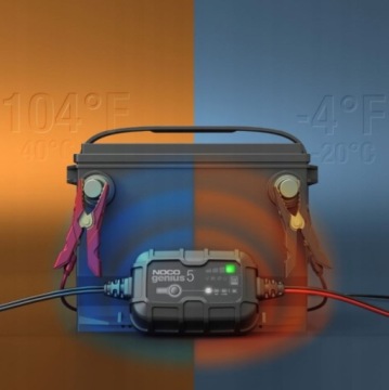 NOCO GENIUS 5 Интеллектуальное зарядное устройство 6V 12V 5A для EN EFB AGM