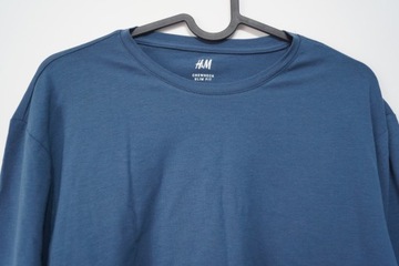 H&Mt-shirt z długim rękawem long M slim fit crewneck B28