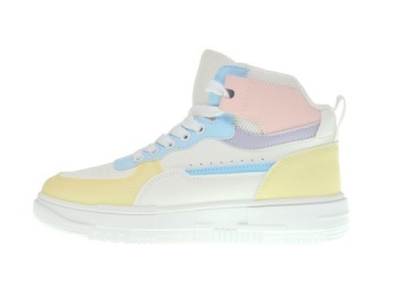 BUTY SPORTOWE ZA KOSTKĘ White-Multi. r.40