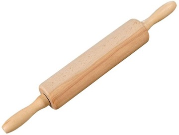 Wałek z drewna bukowego, długość 44 cm