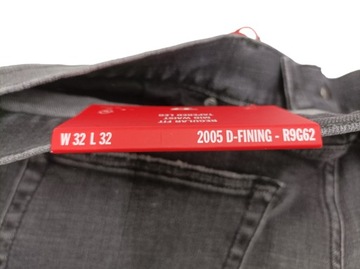 Diesel 2005 D-Fining R9G62, spodnie jeansowe męskie, r.32/32
