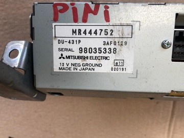 DISPLEJ OBRAZOVKA MITSUBISHI PAJERO PININ 1999-2007 MR444752