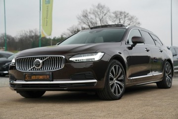 Volvo V90 II Plug-In Facelifting 2.0 T8 Plug-In Hybrid 391KM 2021 Volvo V90 INSCRIPTION panorama FUL LED 7-os SKÓR