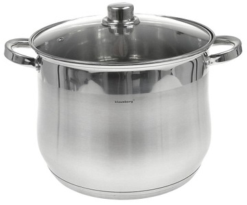 Garnek 13 L z Pokrywką DUŻY INDUKCJA GAZ 28 cm