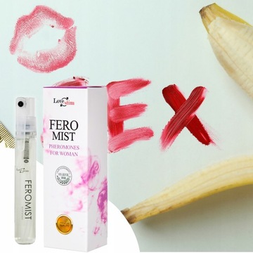 Damskie Fero Mist erotyczny uwodzicielski zapach z feromonami 15ml