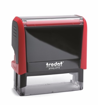 PIECZĄTKA TRODAT PRINTY 4915 CZERWONA + PROJEKT