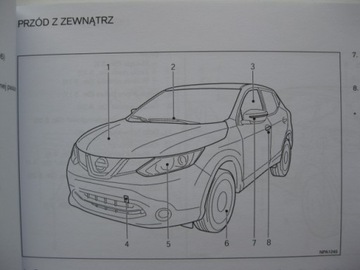 NISSAN QASHQAI II 13-17 +CONNECT Руководство на польском языке