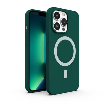 ETUI PREMIUM SILICONE MAGSAFE DO IPHONE 13 PRO MAX