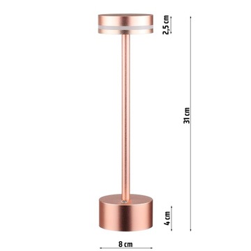 БЕСПРОВОДНАЯ СВЕТОДИОДНАЯ СЕНСОРНАЯ НОЧНИЦА ДЛЯ РЕСТОРАНА ОТЕЛЯ, 3 РЕЖИМА