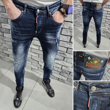 DSQUARED2 jeansy 46 Cool Guy Jean spodnie ICON D2 29/32 dsq2 przetercia