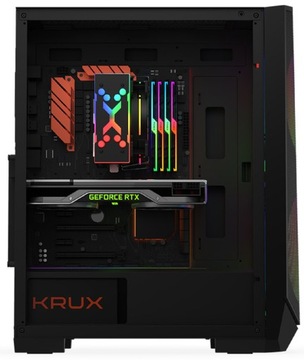 Компьютерный корпус Krux Vortex RGB (KRX0094)